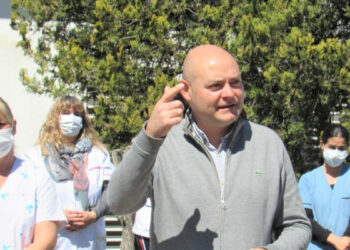 Raúl Reyes anuncia obras en el partido de Dorrego