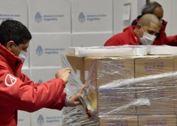 En detalle, el total de vacunas contra el Covid que Argentina recibió hasta el momento. Y siguen llegando