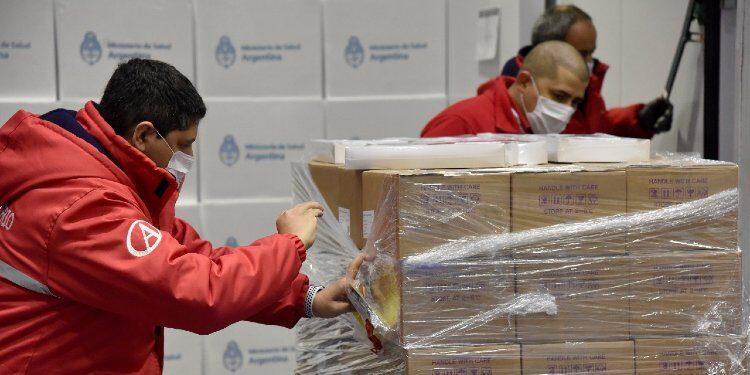 En detalle, el total de vacunas contra el Covid que Argentina recibió hasta el momento. Y siguen llegando