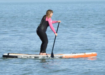 Stand up paddle en Monte Hermoso