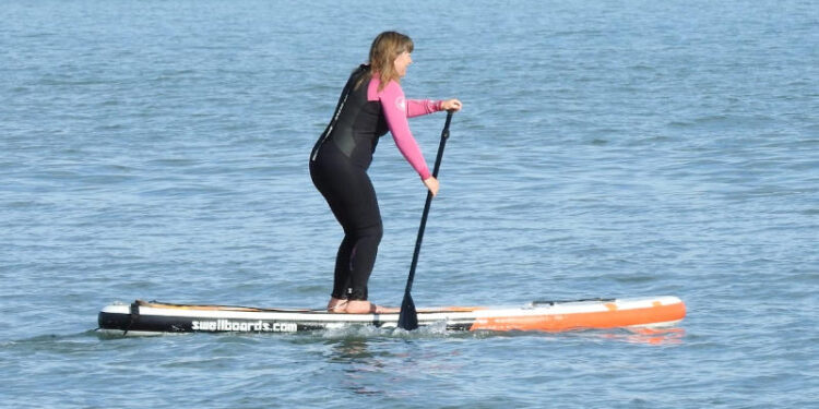 Stand up paddle en Monte Hermoso