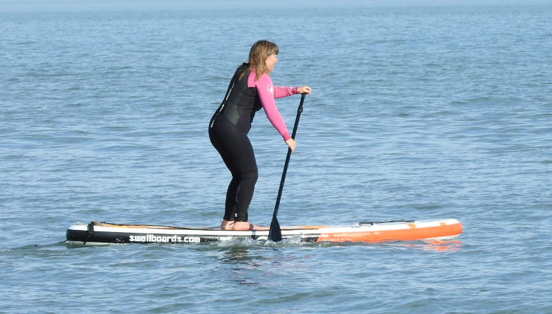 Stand up paddle en Monte Hermoso