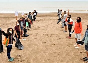 Censo provincial de basura en la playa