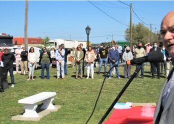 Con diversos actos y ceremonias Coronel Dorrego celebró el 110º aniversario de Oriente