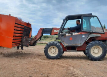 Compactadora complejo ambiental GIRSU Monte Hermoso