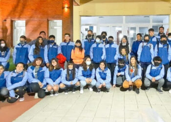 Delegación de Monte Hermoso hacia la final de los Juegos Bonaerenses