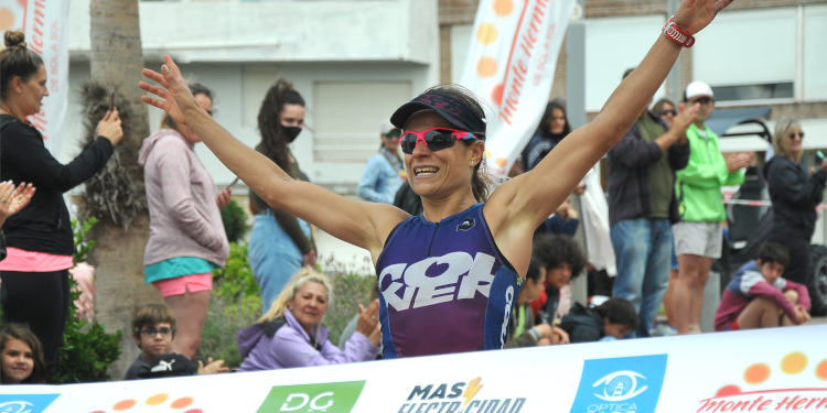 María de los Ángeles Schwamm triatlón Monte Hermoso