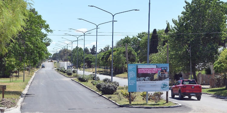Pavimentación Avenida Alfonsin