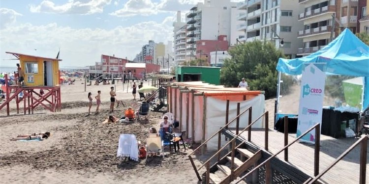 Monte Hermoso a pleno en los días previos como presagio de un verano como el de los mejores tiempos