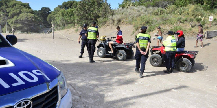 Cuatriciclos en Monte Hermoso