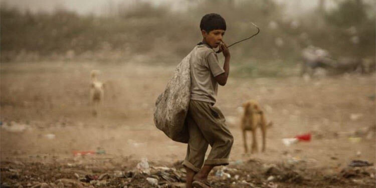Niños pobres en Argentina