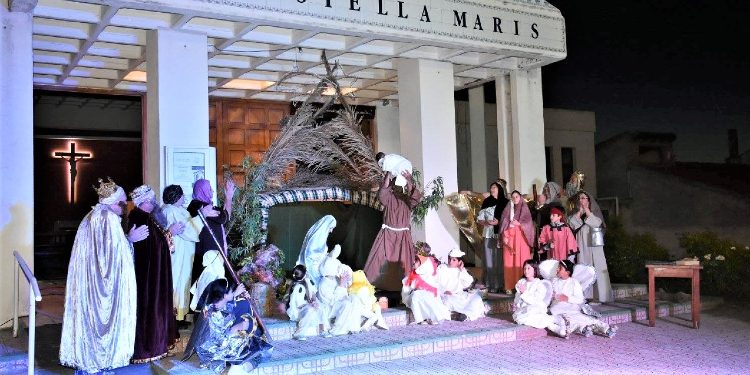 El sábado 18 de diciembre será la inauguración del pesebre viviente en la parroquia Stella Maris