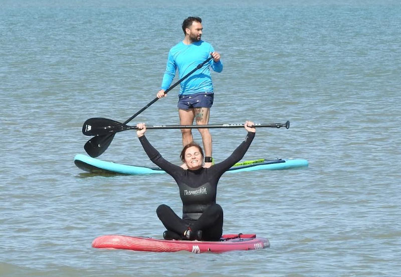 Stand Up Paddle en Monte Hermoso