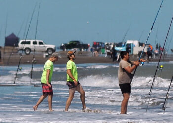 Torneo de pesca Corvin Mayor en Monte Hermoso
