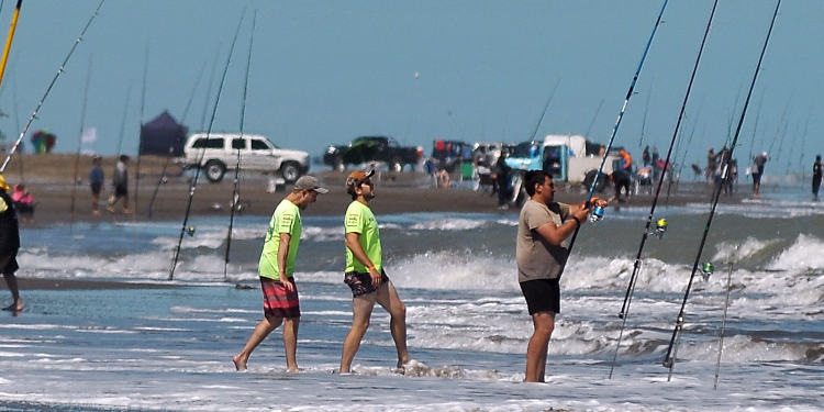 Torneo de pesca Corvin Mayor en Monte Hermoso