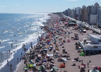 Clima en Monte Hermoso playa vista aérea
