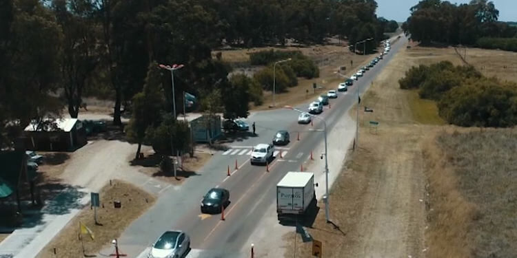 Ingreso a Monte Hermoso