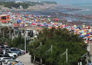 Monte Hermoso vista de la playa