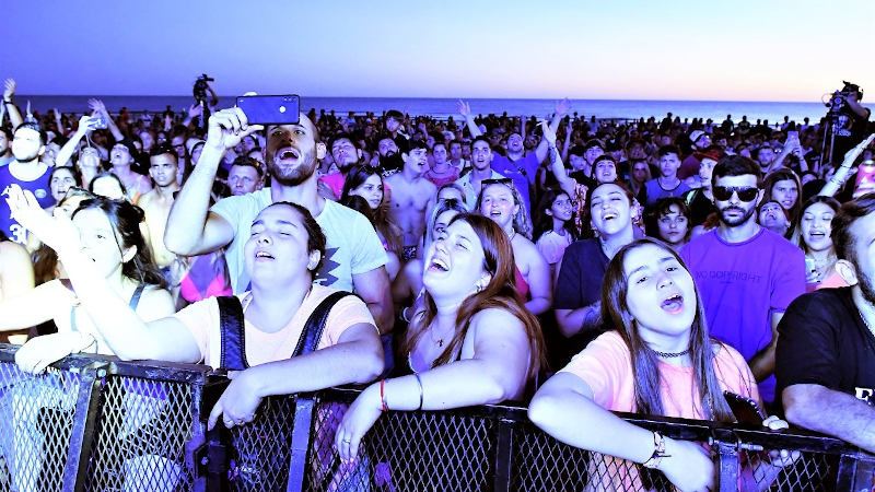 Recitales en la playa en Monte Hermoso 2022