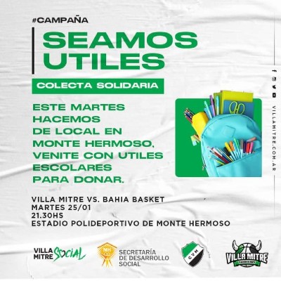 Campaña "Seamos Útiles" 