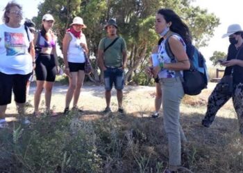 Este lunes 24 se realizó la primera “caminata de interpretación ambiental” en Marisol