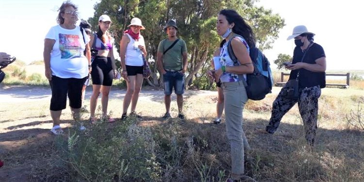 Este lunes 24 se realizó la primera “caminata de interpretación ambiental” en Marisol