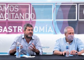 Matías Lammens y Jaime Perczyk