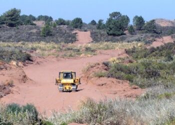 Se dio comienzo a la ejecución del camino de cintura entre Monte Hermoso y Sauce Grande