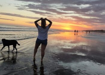 Atardecer en Monte Hermoso Semana Santa