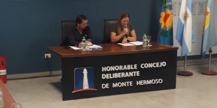 Concejo Deliberante Monte Hermoso sesion martes 26