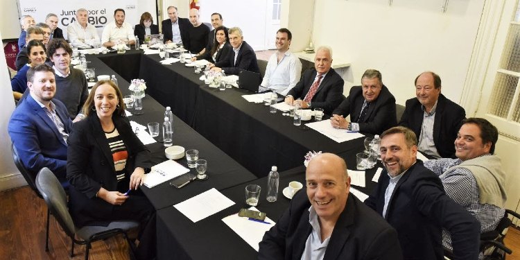 Reunión de la Mesa Nacional de Juntos por el Cambio