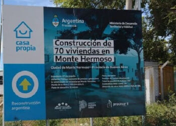 plan de viviendas procerar en monte hermoso