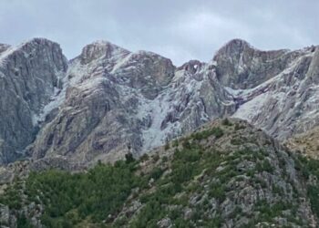 Nieve en Ventania