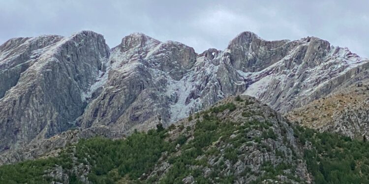 Nieve en Ventania