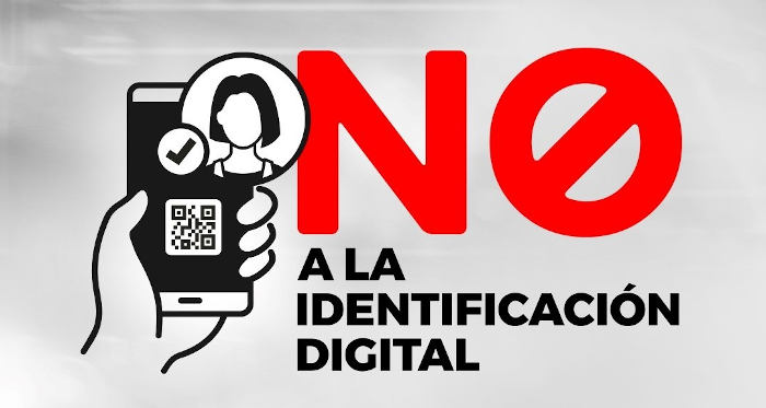 No a la identificación digital
