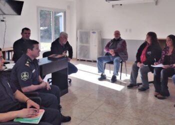 Reunión por la seguridad en Sauce Grande