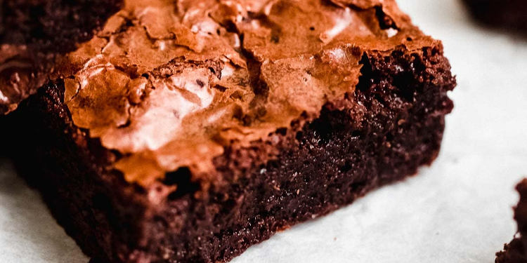 Brownie con aceite de coco