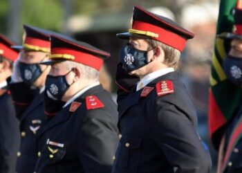 Festejos por el Día del Bombero Voluntario
