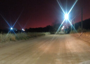 Luces renovadas en Sauce Grande