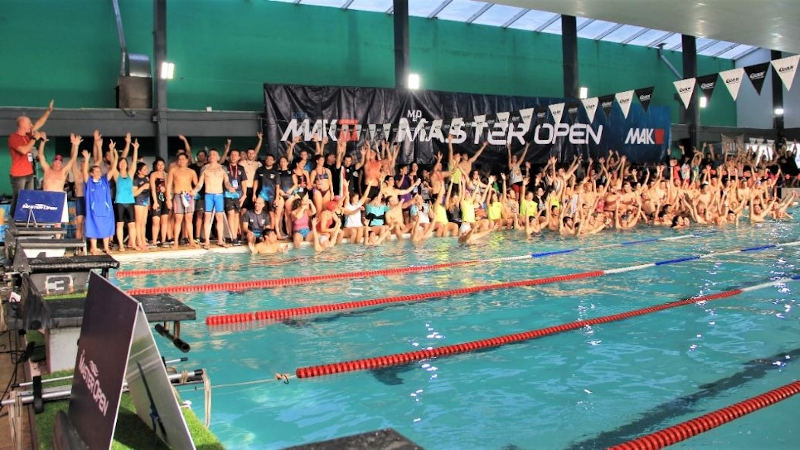 Master Open natación en Monte Hermoso