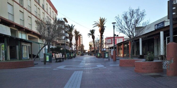 Peatonal Monte Hermoso
