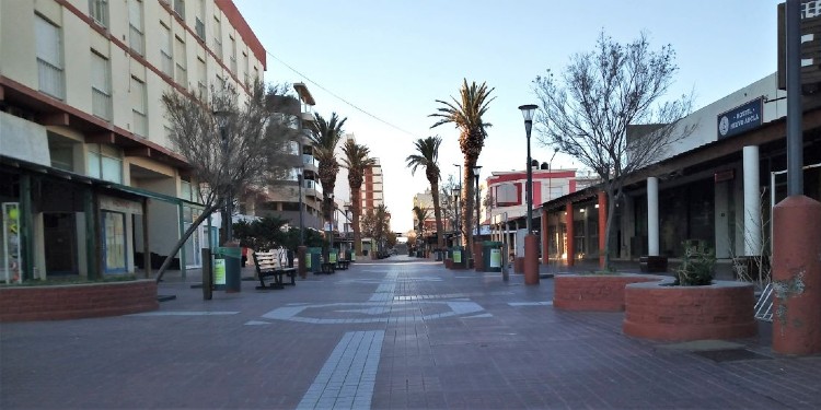 Peatonal Monte Hermoso