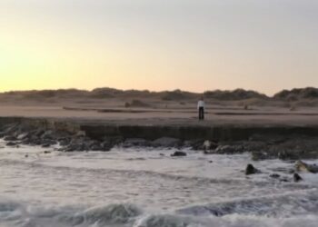 Turf lanzó un video con imágenes tomadas en Monte Hermoso