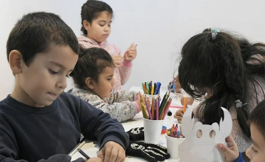 Actividades en la biblioteca de Monte Hermoso vacaciones de invierno