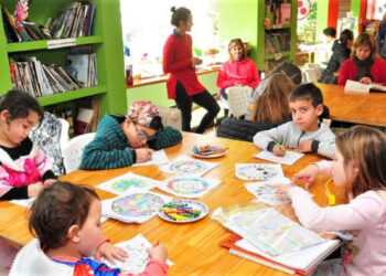 Actividades en la biblioteca popular durante las vacaciones de invierno en Monte Hermoso