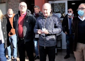 Acto de cambio de autoridades en el área de Salud