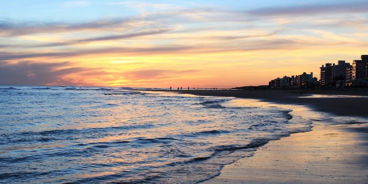 Atardecer en la playa