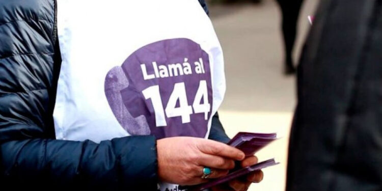 Línea 144 contra violencia de género