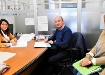 Marcos Fernández, Rosana Sotelo y Laura Berardo