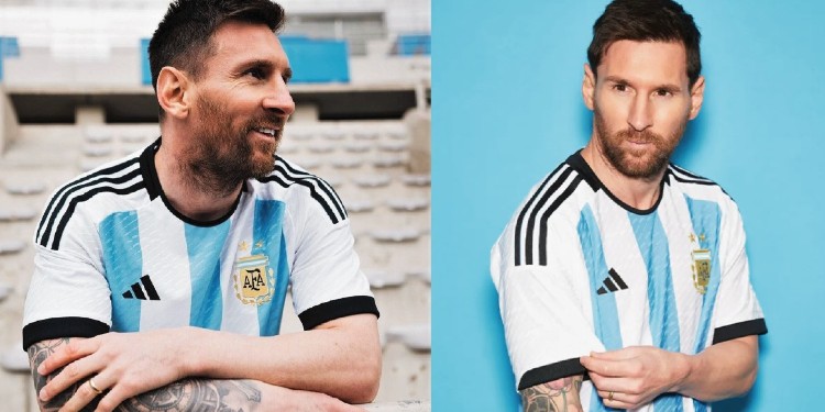 Nueva camiseta de la Selección Argentina de Fútbol